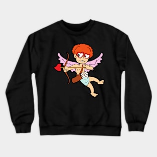 Valentine's Day Cupid Crewneck Sweatshirt